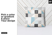 The Pillow Cover Mock-ups Set, a Household Mockup by Mocca Mockups Store (Thumbnail 7 of 14)