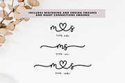 Jaime Bella - Wedding Heart Font, a Script Font by Jimtype Studio (Thumbnail 2 of 10)