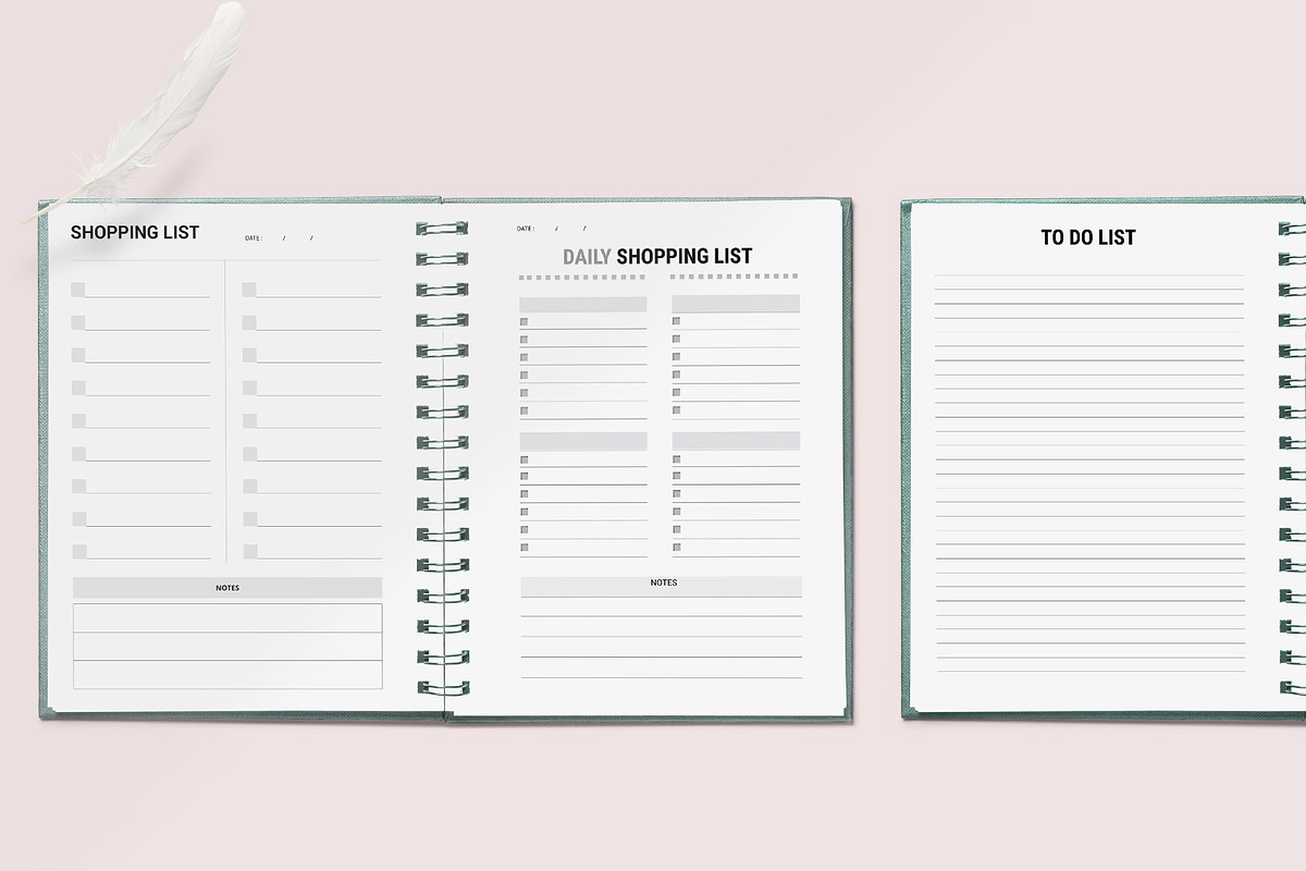 Ultimate Planner Bundle Pack, a Stationery Template by ROJI CREATOR (Photo 9 of 12)