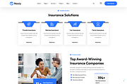 Insurance Company WordPress Theme, a WordPress Template by UInstrument (Thumbnail 8 of 8)