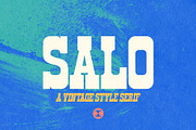 Salo - Display Font, a Serif Font by Tim Hankins Design (Thumbnail 1 of 14)