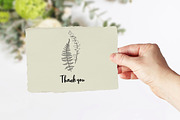 Fern And Eucalyptus Procreate Stamps, a Brush Add-On by Little Nordic Atelier (Thumbnail 4 of 4)