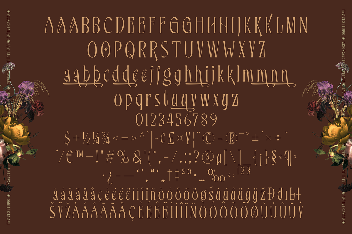 Wrigskan - Luxury Ligature Serif, a Serif Font by Enxyclo Studio (Photo 9 of 15)