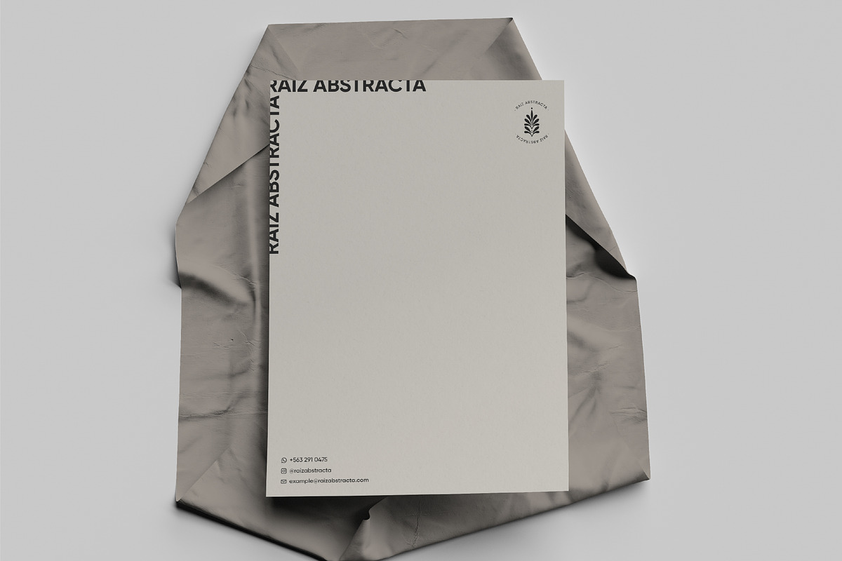 Raiz Abstracta Branding Kit, a Branding & Logo Template by 4to Pixel (Photo 4 of 7)