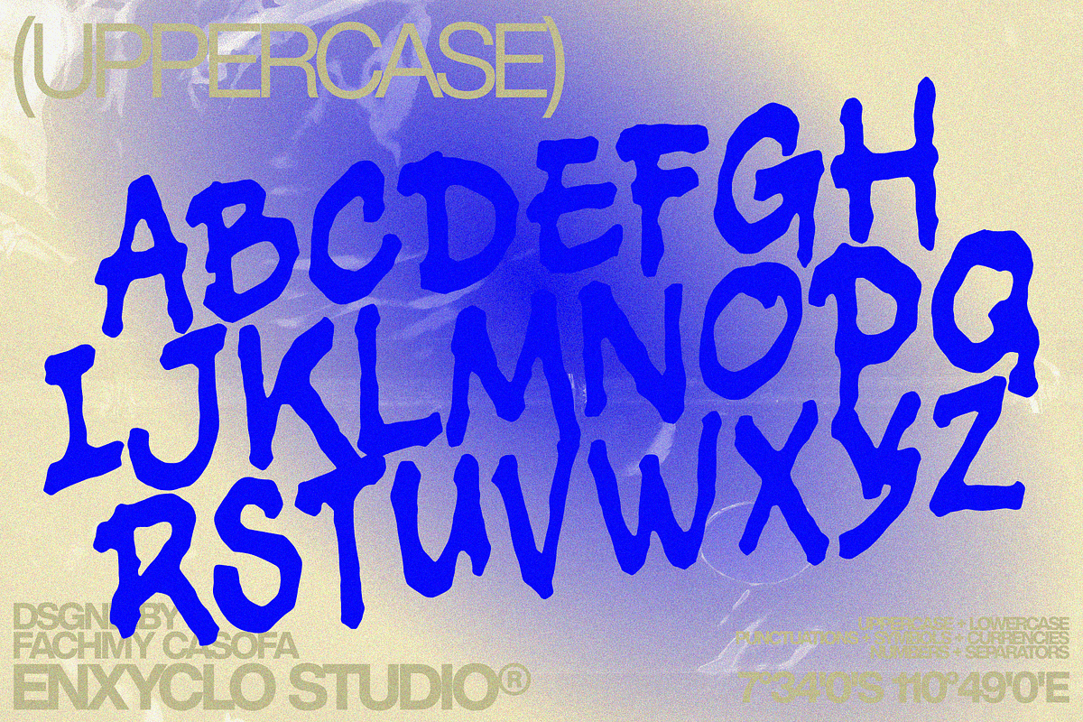 YUCKEN — Raw Branding Font, a Handwritten Font by Enxyclo Studio (Photo 9 of 13)