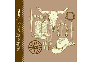 Cowboy Clip Art, Wild West, Western