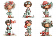 Whimsical Summer Beach Kids Clipart, an Illustration by Daily.Designs (Thumbnail 4 of 7)