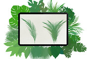 Palm leaves brushes for Procreate, a Brush Add-On by AnastasiyaOleynik (Thumbnail 4 of 12)
