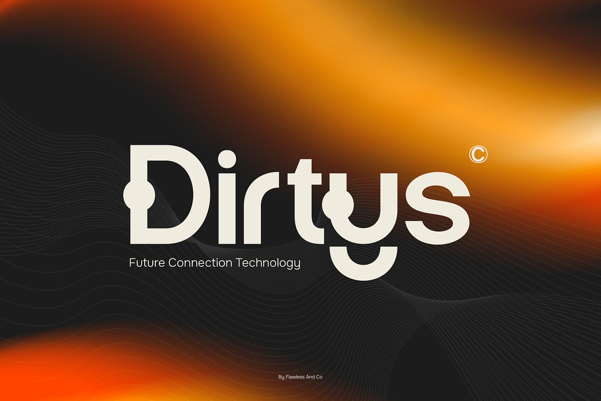 Gevora - Modern Display Font, a Sans Serif Font by Flawless And Co (Photo 3 of 10)