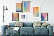 Blurry Pastel shapes and backgrounds, a Background Graphic by YifeiFang (Thumbnail 9 of 9)