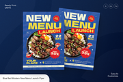 Restaurant Menu Launch Flyer, a Flyer Template by Annora Studio (Thumbnail 1 of 6)