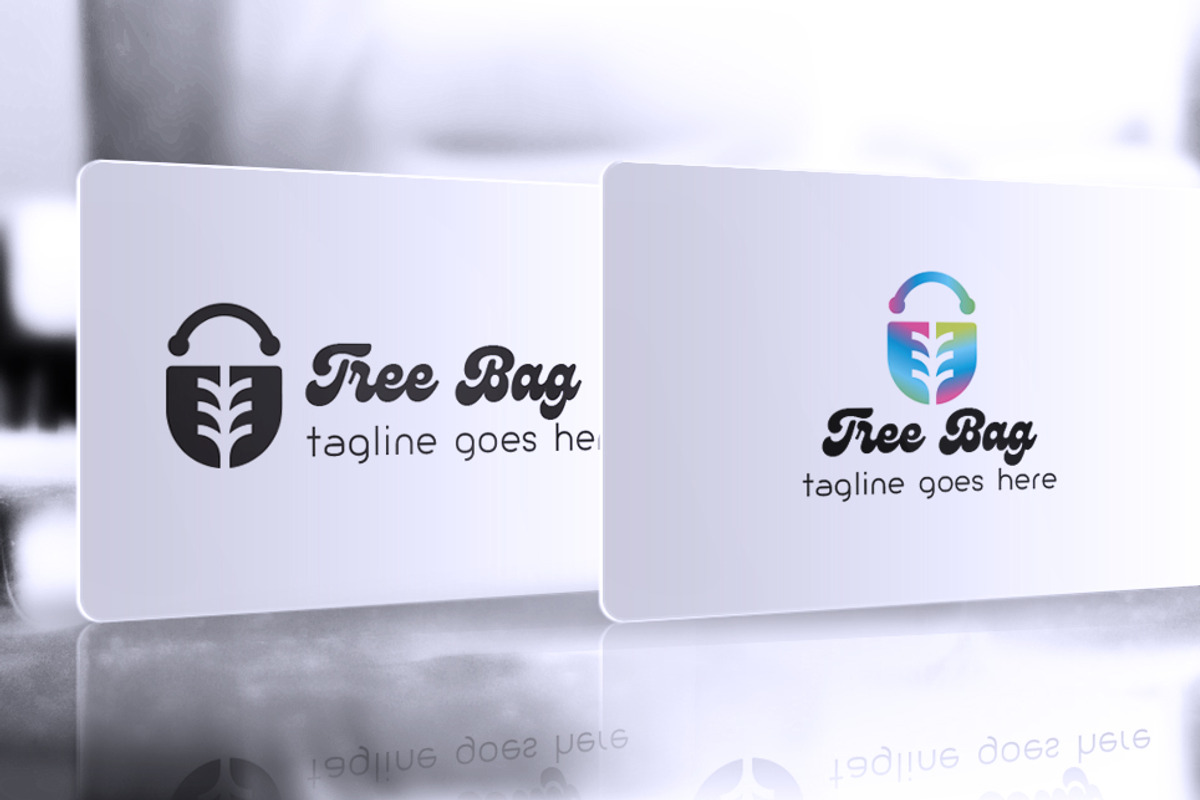Tree Bag Ecommerce Logo Template, a Branding & Logo Template by GladicMonster (Photo 2 of 11)