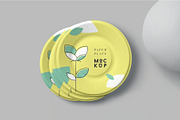 Paper Plate Mockups, a Household Mockup by megostudi0 (Thumbnail 7 of 7)