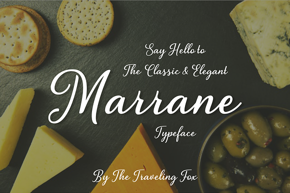 Marrana - A Modern Script preview 6
