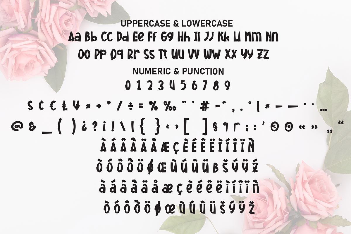 Love Roselia | Script Font, a Script Font by Scratchones (Photo 7 of 9)