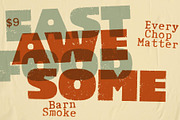 Philman; 4 Styles Vintage Fonts, a Sans Serif Font by Eko Bimantara (Thumbnail 10 of 12)