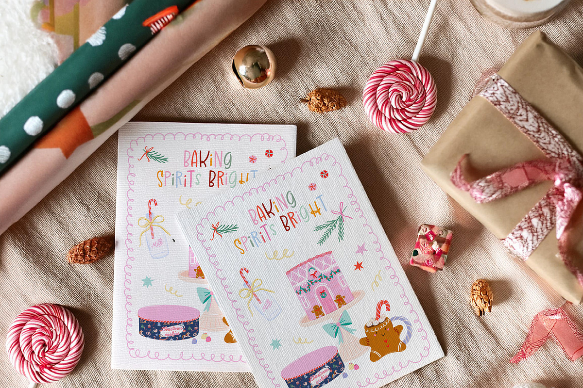 Cozy Christmas Girl Clipart, a Graphic by Ruslana Lubenets (Photo 11 of 21)