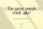 Chanley - Modern Font Serif, a Serif Font by Flawless And Co (Thumbnail 2 of 10)