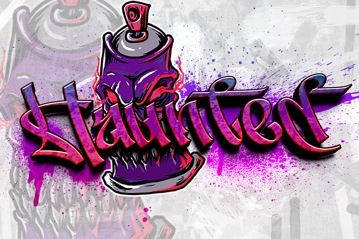 Aerolt - Street Art Graffiti Font, a Handwritten Font by Letterara (Photo 8 of 14)