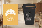 Coffee & Bakery Hand Drawn Clipart, a Food Illustration by Irina Ostapenko (Thumbnail 6 of 10)