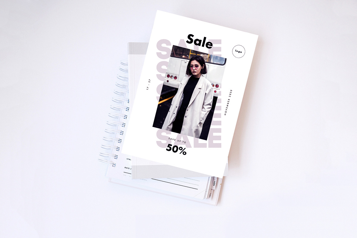 Fashion flyers bundle, a Flyer Template by Marie T (Photo 5 of 10)