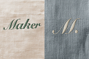MAKER | Logo Embroidery Mockup, an Apparel Mockup by Duet Atelier (Thumbnail 3 of 5)