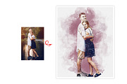 Watercolors Couple's Dreamy Painting, an Action Add-On by MRI STUDIO (Thumbnail 11 of 26)