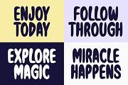 Good Wish Typeface, a Script Font by Seemly Fonts (Thumbnail 3 of 5)