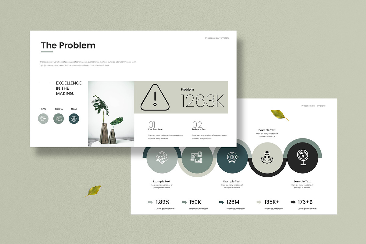 Investor Presentation Template preview 3
