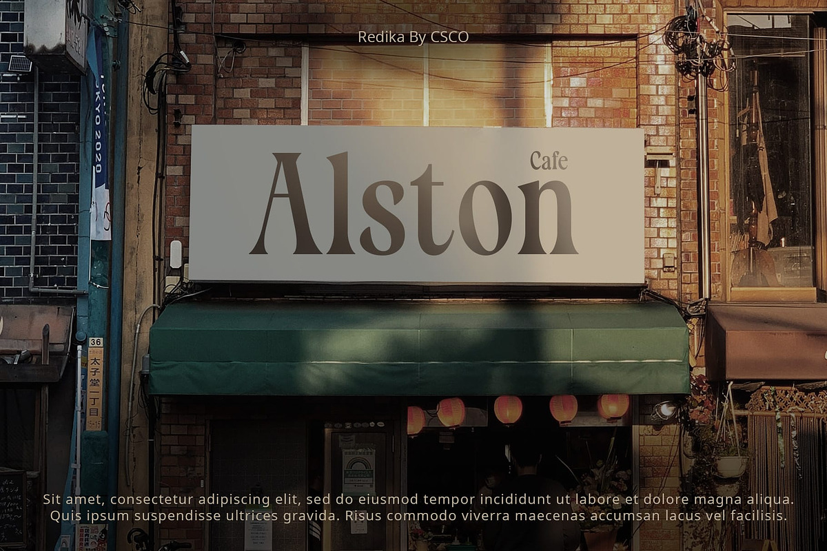 Redika – Retro Serif, a Serif Font by Craft Supply Co. (Photo 6 of 8)
