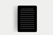 60-Day Challenge Tracker Printable, a Stationery Template by The Chaos Project (Thumbnail 9 of 10)