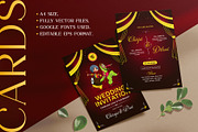 Indian Wedding Invitation Cards, an Invitation Template by Creative Hatti (Thumbnail 3 of 6)