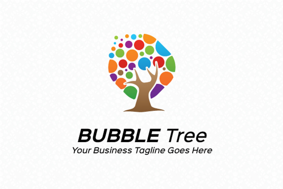 bubble Tree Logo, a Branding & Logo Template by The Branding Fusion