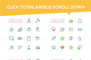 360+ Thin Line Design Icons Bundle, an Outline Icon by Boyko Pictures (Thumbnail 8 of 10)