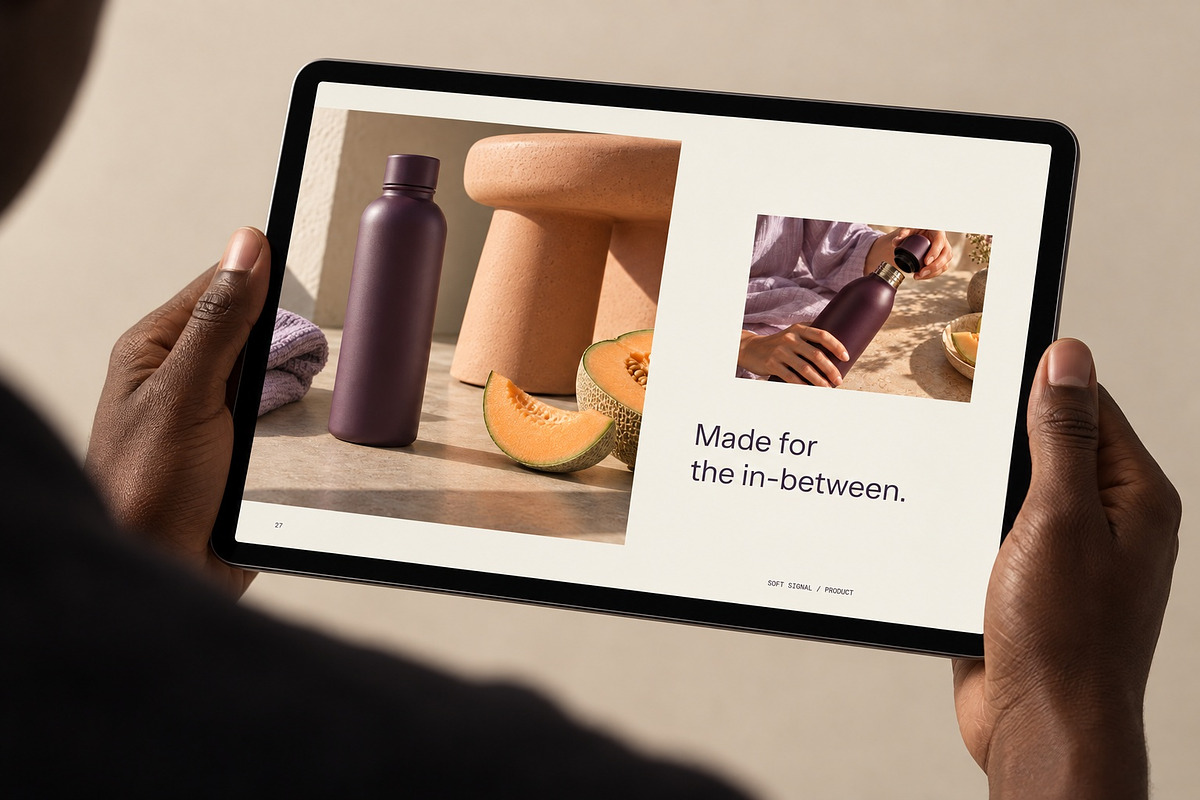 SOFT SIGNAL Launch Presentation, a Presentation Template by Oday Noon (Photo 5 of 9)
