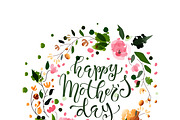 Happy Mother's Day Card Template, a Card Template by Svetlana Kurako (Thumbnail 2 of 2)