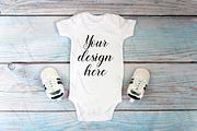29 Baby Bodysuit mockup bundle., a Print Template by MockupMarket (Thumbnail 20 of 30)