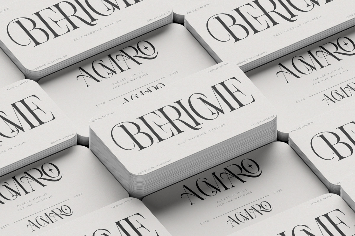 Aroney Family | 5 Style Fonts, a Serif Font by IM Studio (Photo 7 of 12)