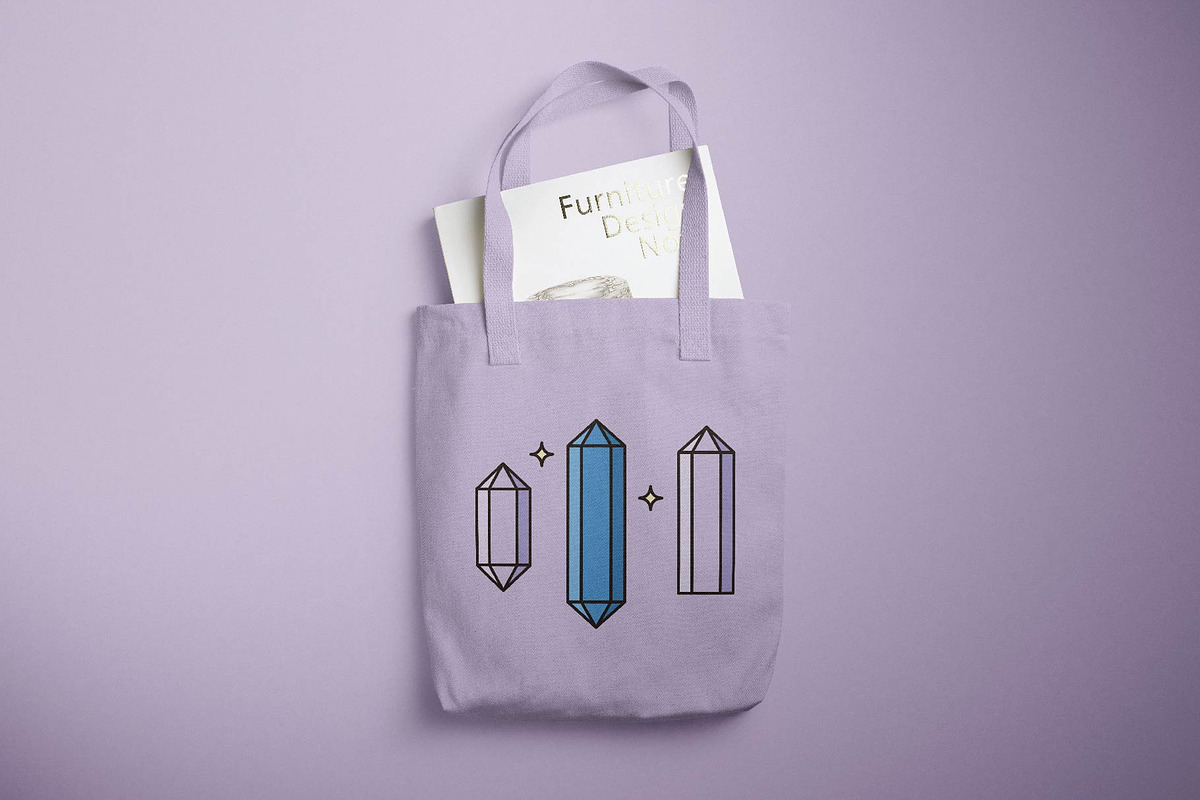 Crystals and Evil Eye illustrations, a Background Graphic by illustrator_natalie (Photo 5 of 11)