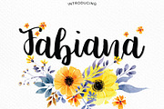 Fabiana, a Script Font by Artstudio (Thumbnail 1 of 7)