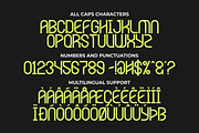 Seventy Five - Sporty Display Font, a Sans Serif Font by figuree studio (Thumbnail 5 of 9)