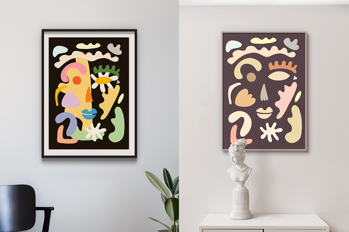 Faces Art Print Posters, a Person Illustration by melistudio (Photo 3 of 7)