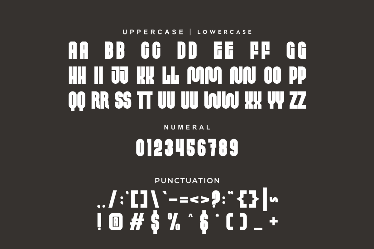 Wofhero - Condensed Font, a Sans Serif Font by Iqsiart Studio (Photo 5 of 8)