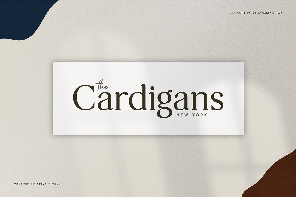 Gloire | Font Duo Serif-Script, a Serif Font by Ariya Works (Photo 8 of 12)