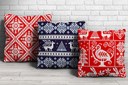 Christmas Knitting Patterns, a Pattern Graphic by Dasha_D (Thumbnail 3 of 6)