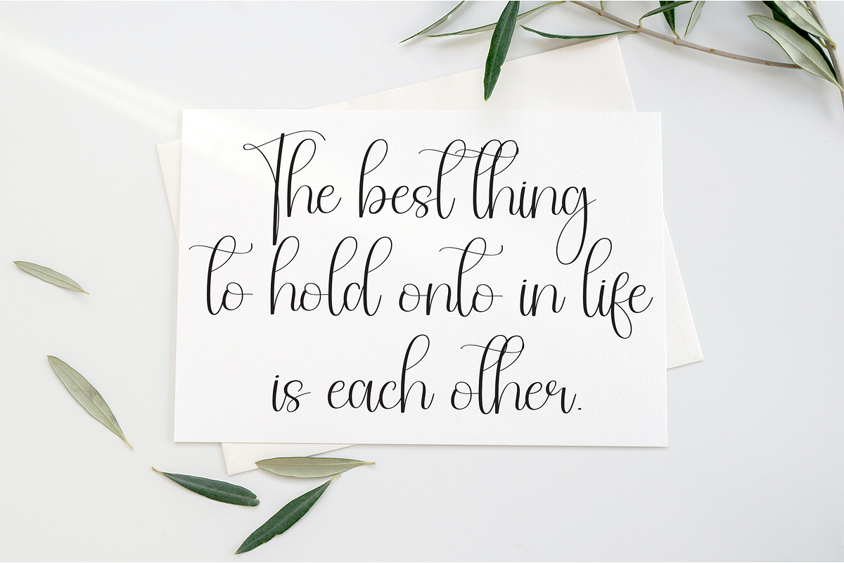 Sometime | Script Font, a Handwritten Font by Scratchones (Photo 4 of 9)