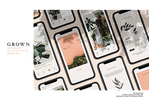Grown - Plant Care UI Kit