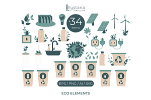 Environmental Clipart Set