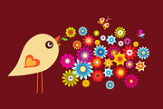 Cute vector spring cards, vector, a Decorative Illustration by zoya (Thumbnail 5 of 5)