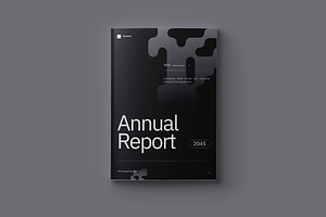 Technology Annual Report - Conneq, a Brochure Template by fakhroo